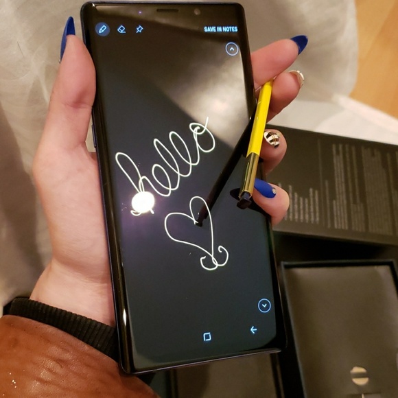 BRAND NEW IN BOX. NEVER USED.128GB NOTE9. BLUE. - Picture 5 of 5
